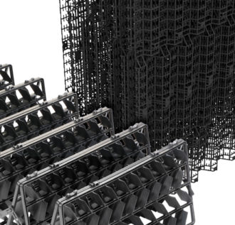 Cooling Tower crossflow hybrid fills