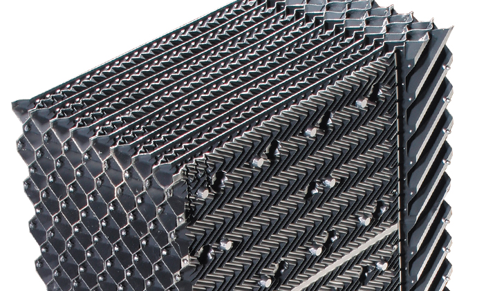 Cooling Tower Crossflow herringbone Fill