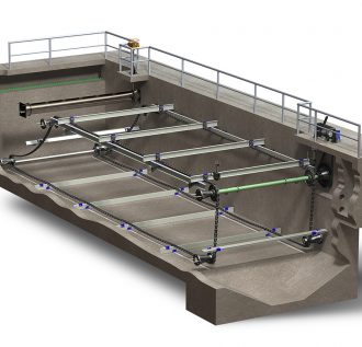 Rectangular clarifier systems